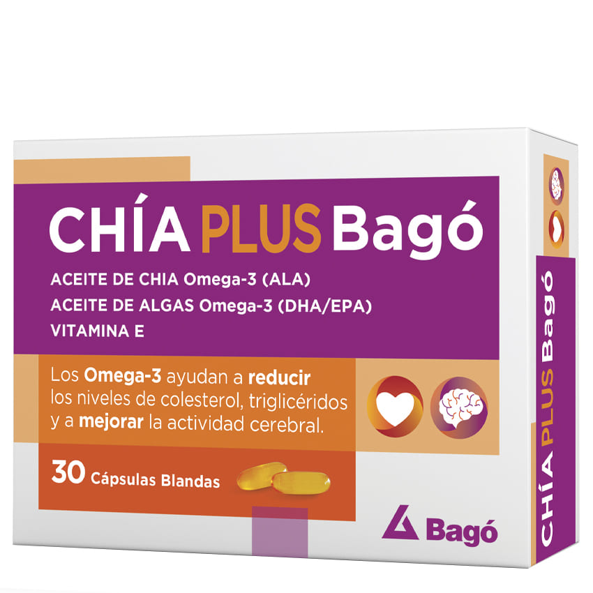 Bagó Chia Plus Bagó Cápsulas Blandas x 30