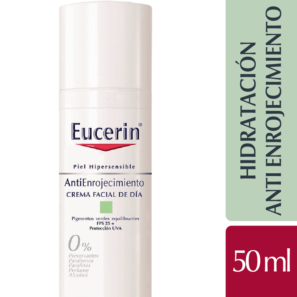 Eucerin Crema Facial de Día FPS 25 Anti Enrojecimiento x 50 ml.