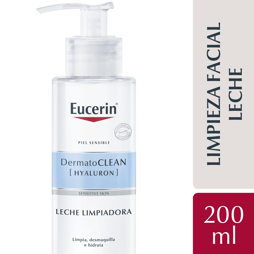 Eucerin Dermato Clean Leche Facial Limpiadora x 200 ml.