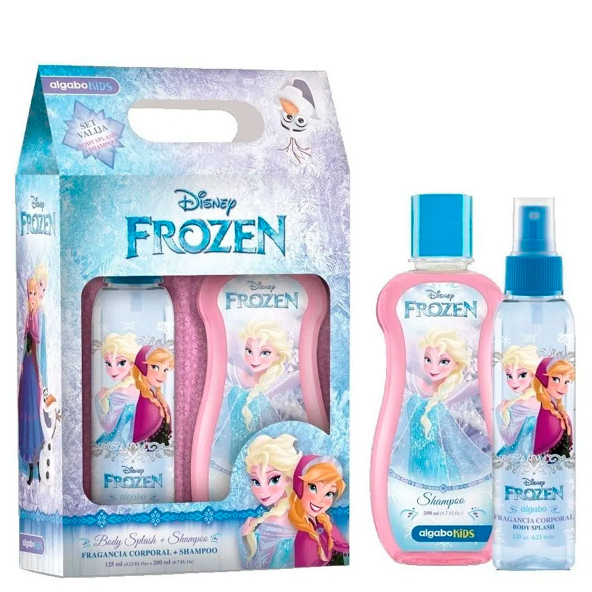 Algabo Set de Baño Frozen 2: Body Splash x 125 ml. + Shampoo x 200 ml.