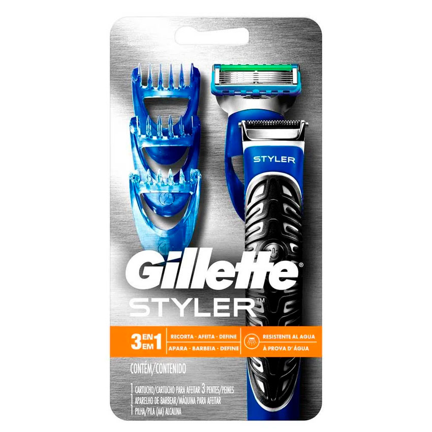 Gillette Máquina de Afeitar Styler 3 en 1