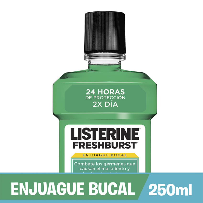 Listerine Enjuague Bucal Freshburst x 250ml