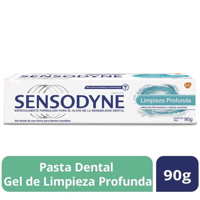 Sensodyne  Pasta Dental Limpieza Profunda
