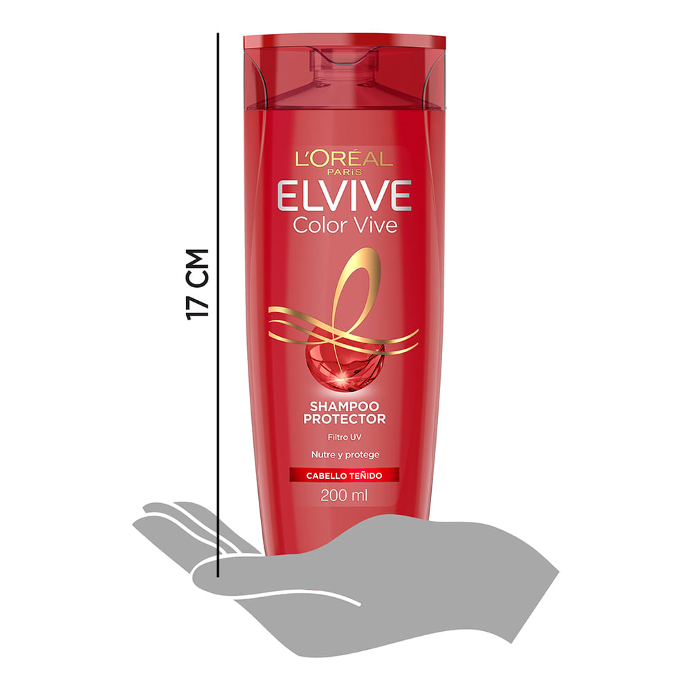Elvive Shampoo Color Vive x 200 ml.