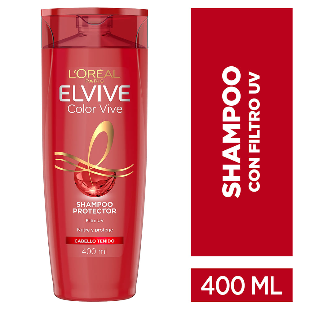 Elvive Shampoo Color Vive x 400 ml.