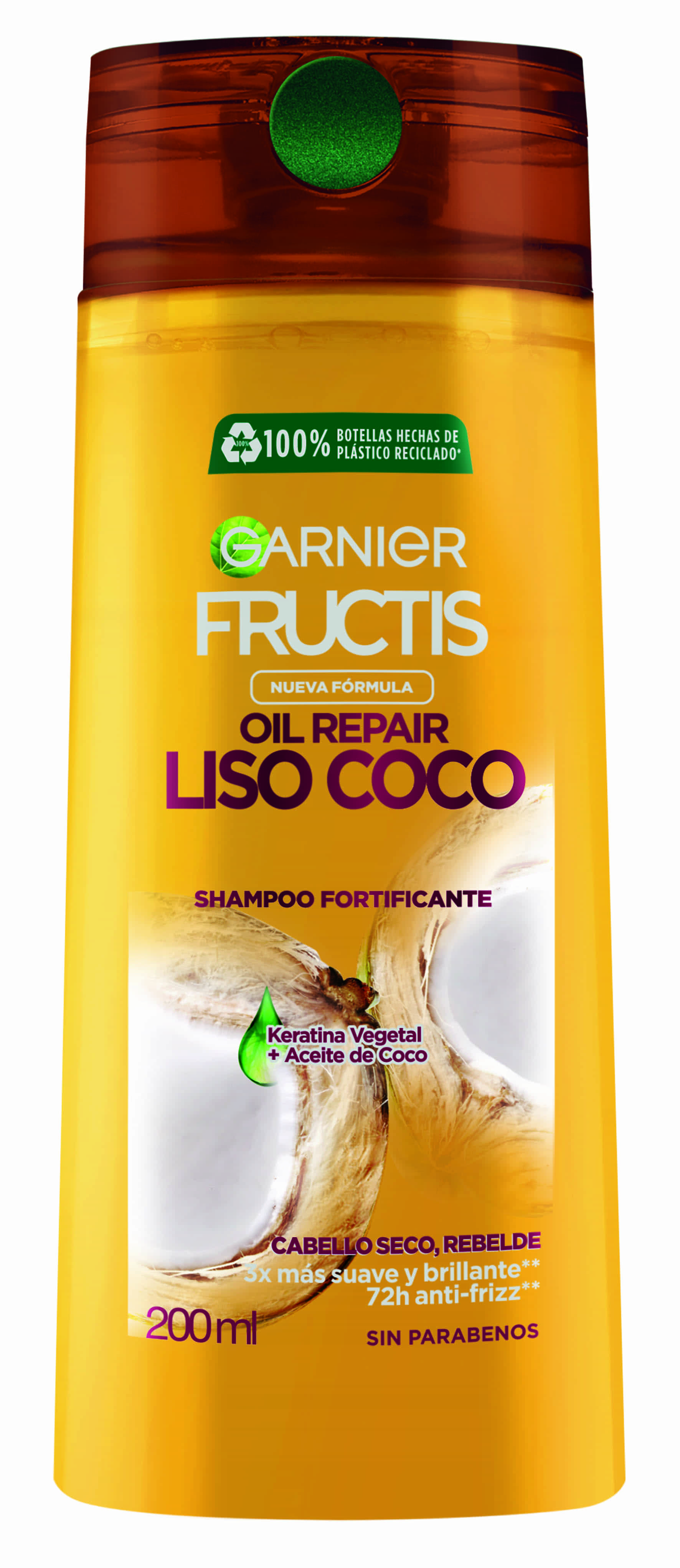 Fructis Shampoo Oil Repair Liso Coco x 200 ml.