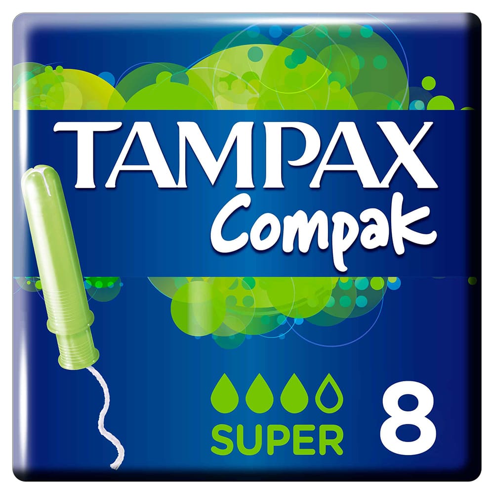 Tampax Tampones Compak Súper x 8U