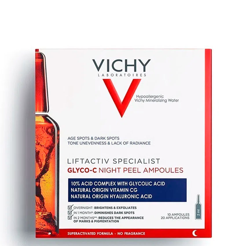 Vichy Ampollas Liftactiv Specialist Glyco C Peeling Noche x 30