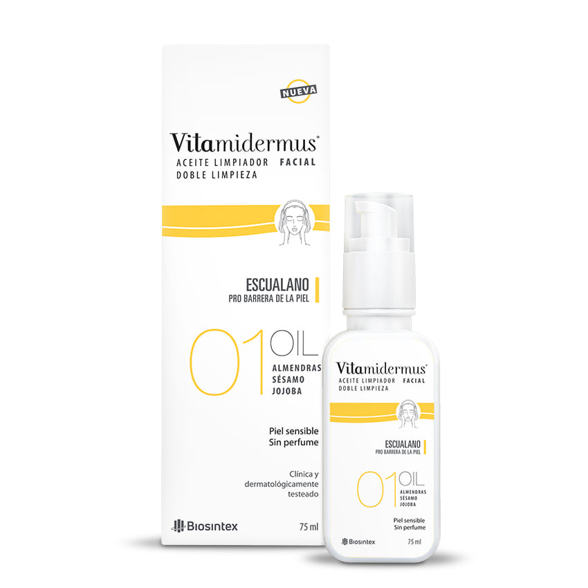Vitamidermus Aceite Limpiador Facial x 75ml